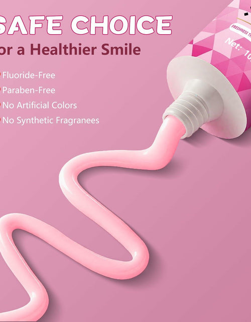 Load image into Gallery viewer, Decatela Niacinamide Whitening Toothpaste Peach Mint Flavor Fluoride-Free
