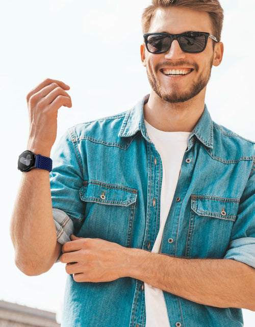 Load image into Gallery viewer, Chauard 8Pack Nylon Elastic Watch Bands for Samsung Galaxy Watch 20mm MultiColor
