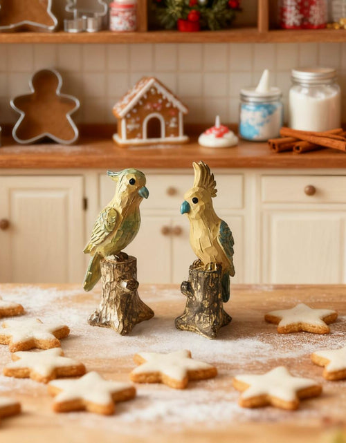 Load image into Gallery viewer, Blowind Snow Village National Lampoon's Christmas Parrot Resin Figurine
