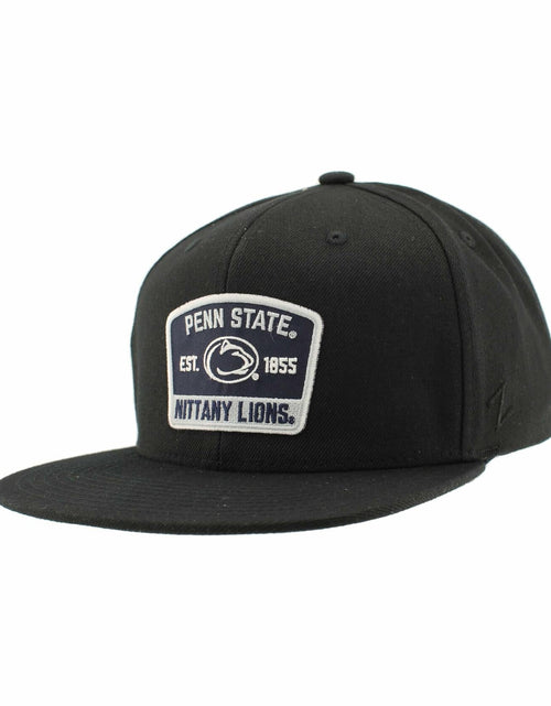 Load image into Gallery viewer, ZHATS Penn State Nittany Lions NCAA Snapback Hat Black Flat Snapback
