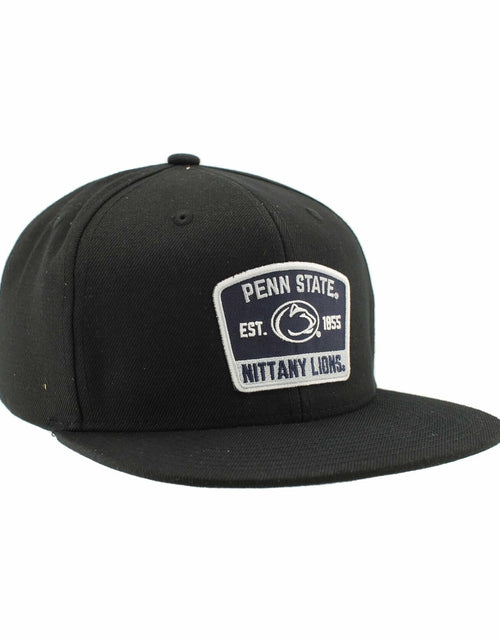 Load image into Gallery viewer, ZHATS Penn State Nittany Lions NCAA Snapback Hat Black Flat Snapback
