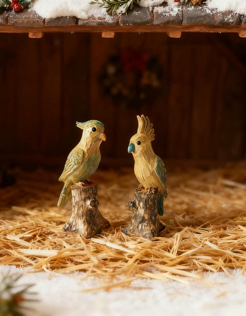 Load image into Gallery viewer, Blowind Snow Village National Lampoon's Christmas Parrot Resin Figurine
