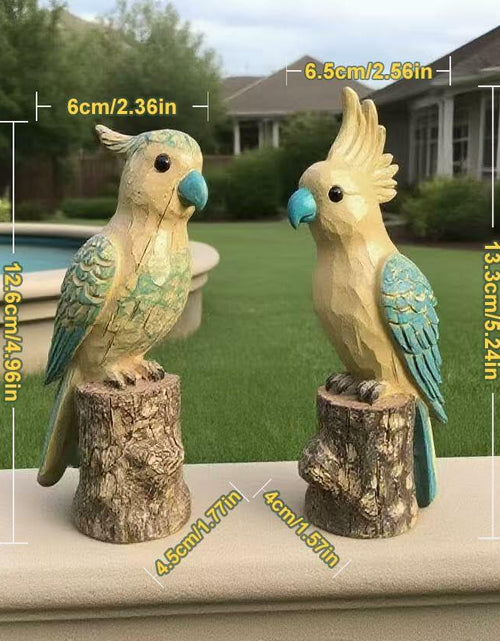 Load image into Gallery viewer, Blowind Snow Village National Lampoon's Christmas Parrot Resin Figurine
