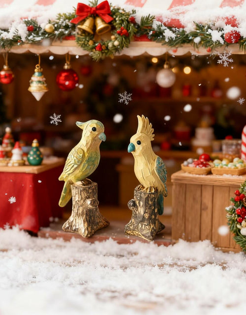 Load image into Gallery viewer, Blowind Snow Village National Lampoon's Christmas Parrot Resin Figurine
