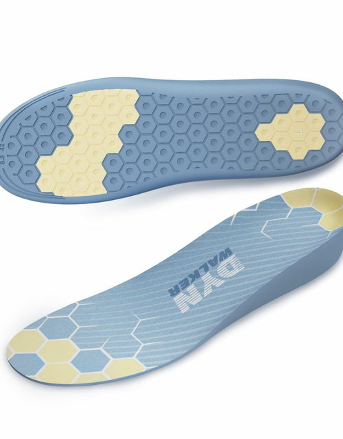 Load image into Gallery viewer, DynWalker Men Shoe Lifts Height Increasing Insoles Blue Size L
