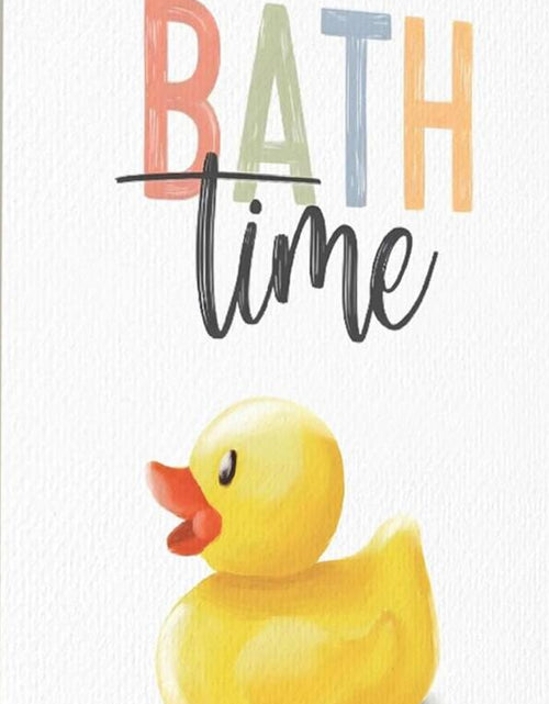 Load image into Gallery viewer, Yomisex Kids Bathroom Towels Rubber Duck Decor Cotton 16x24 Yellow
