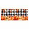 Load image into Gallery viewer, AYTTBIS Fall Curtain Valance 2 Pack 54x18 Inch Orange Pumpkin Maple Leaves
