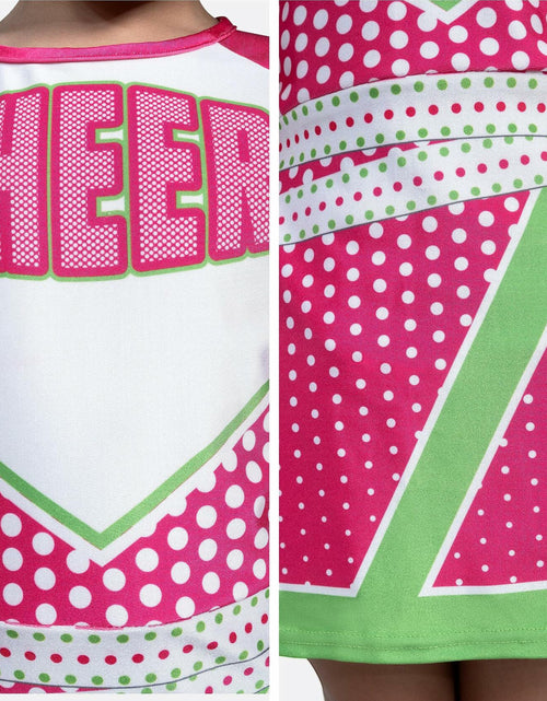 Load image into Gallery viewer, Spooktacular Creations Girls Cheerleader Costume Long Sleeve Size L
