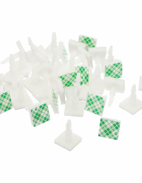 Load image into Gallery viewer, PATIKIL Sticky PCB Spacer Adhesive Standoffs 0.37" Height White 40 Pcs
