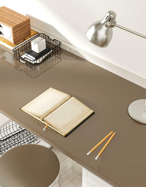 Load image into Gallery viewer, FANCYEASY Glossy Gold Brown Contact Paper 15.7x118in Waterproof Vinyl
