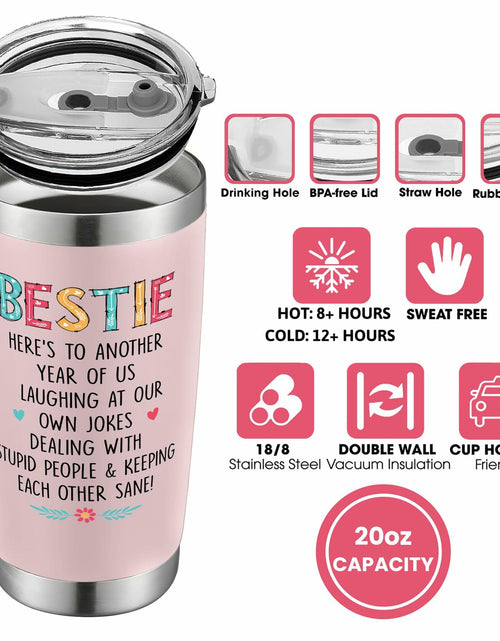 Load image into Gallery viewer, GINGULMINA Birthday Gifts for Women Friends 16 Oz Can Glass Friend 09
