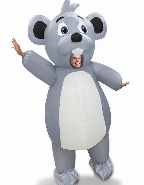 Load image into Gallery viewer, Camlinbo Inflatable Adult Blow Up Rat Costume Body Suit Multicolor One Size

