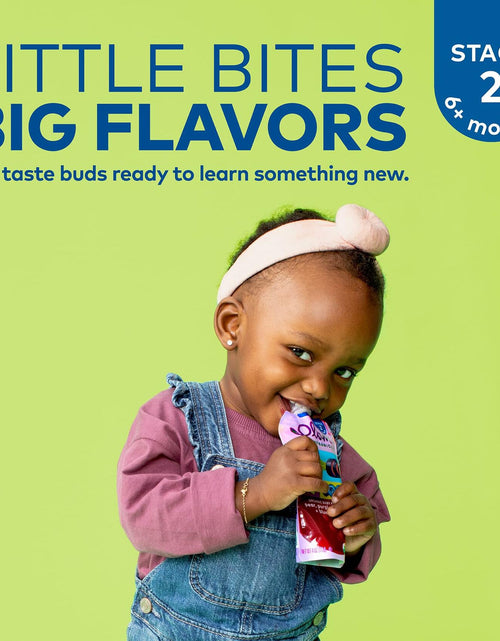 Load image into Gallery viewer, Plum Organics Stage 2 Baby Food Pear Pea Spinach 4oz Pouch Organic
