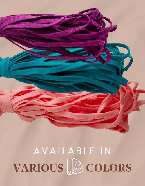 Load image into Gallery viewer, Trims by the Yard 1/4" Ultra Soft Knit Elastic Band 10 Yards White
