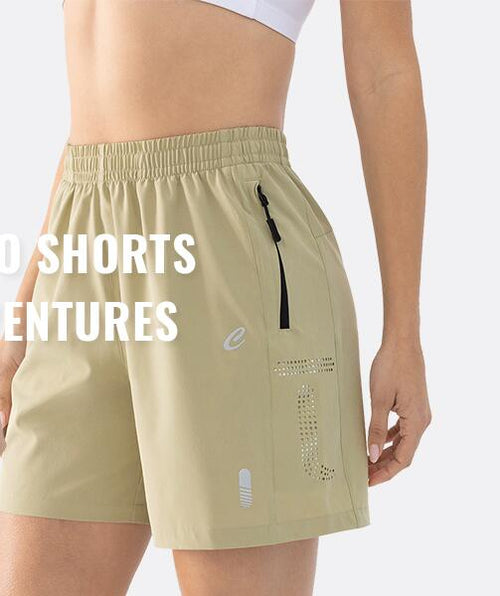 Load image into Gallery viewer, Cosmolle Womens Hiking Cargo Shorts Quick Dry Water Resistant Green Size L
