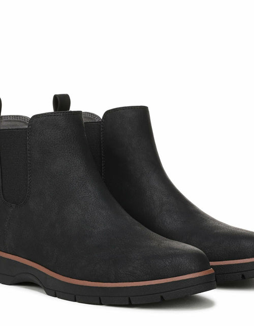 Load image into Gallery viewer, Dr. Scholl's Women's Northbound Ankle Boot Black Smooth Size 8 W
