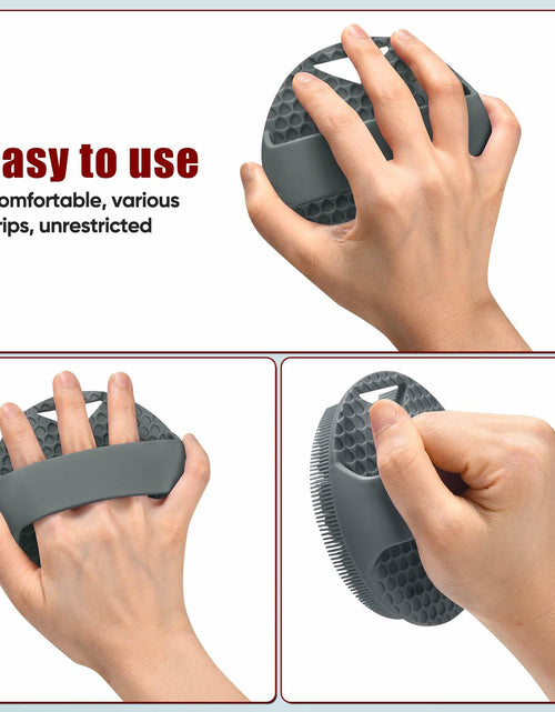 Load image into Gallery viewer, Canroom Silicone Body Scrubber for Men Women - Anti Zinc Infused-Exfoliating
