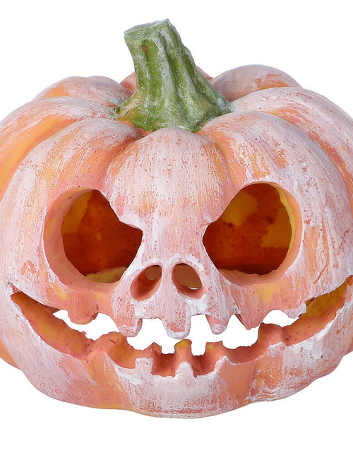 Load image into Gallery viewer, Pumpkin Shaped Fish Hideout House Tank Decor Aquarium Fish Tank Decoration

