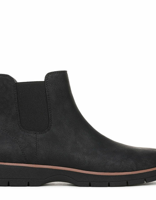 Load image into Gallery viewer, Dr. Scholl's Women's Northbound Ankle Boot Black Smooth Size 8 W
