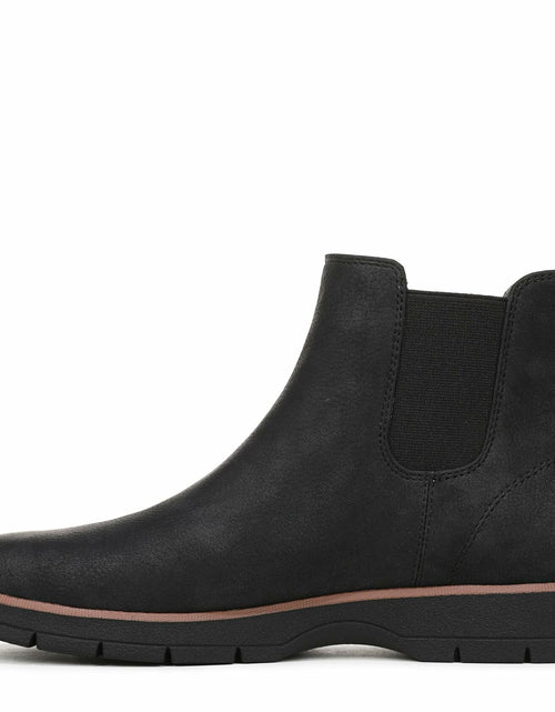 Load image into Gallery viewer, Dr. Scholl's Women's Northbound Ankle Boot Black Smooth Size 8 W
