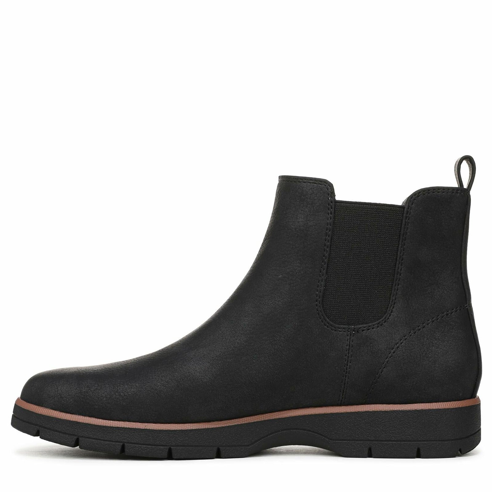 Dr. Scholl's Women's Northbound Ankle Boot Black Smooth Size 8 W