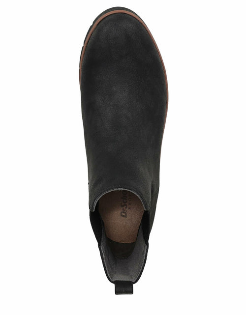 Load image into Gallery viewer, Dr. Scholl's Women's Northbound Ankle Boot Black Smooth Size 8 W
