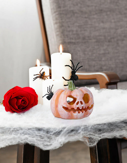 Load image into Gallery viewer, Pumpkin Shaped Fish Hideout House Tank Decor Aquarium Fish Tank Decoration
