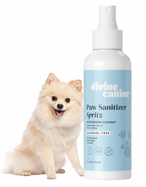 Load image into Gallery viewer, Dog Paw Cleaner Spray 5.1oz Alcohol Free Coconut Aloe Copaiba Lemongrass USA

