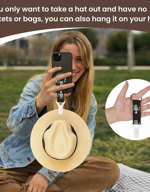 Load image into Gallery viewer, dcdcee Hat Clip Travel Accessory for Bags Backpacks Luggage Skull 1
