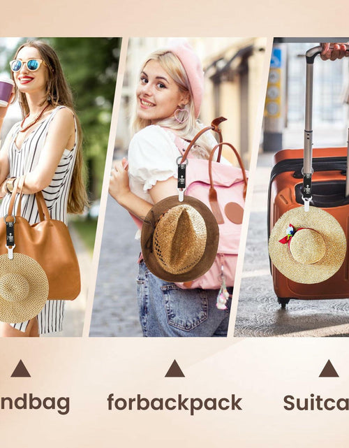Load image into Gallery viewer, dcdcee Hat Clip Travel Accessory for Bags Backpacks Luggage Skull 1
