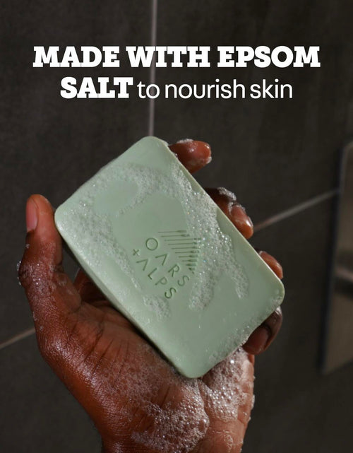Load image into Gallery viewer, Oars + Alps Exfoliating Moisturizing Bar Soap Men Deep Clean Epsom Salt 1pk
