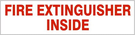 Fire Extinguisher Inside