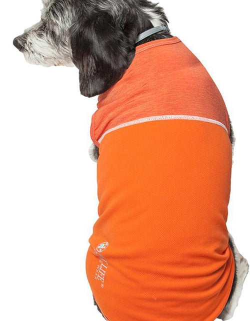 Load image into Gallery viewer, Pet Life ® Active 'Aero-Pawlse' Quick-Dry and 4-Way-Stretch Yoga Fitness Dog T-Shirt Tank Top
