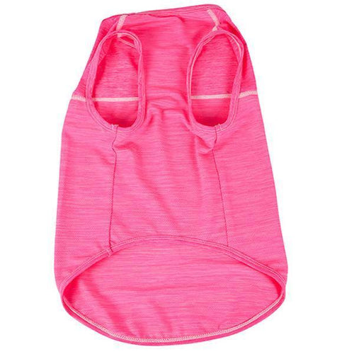 Load image into Gallery viewer, Pet Life ® Active 'Aero-Pawlse' Quick-Dry and 4-Way-Stretch Yoga Fitness Dog T-Shirt Tank Top
