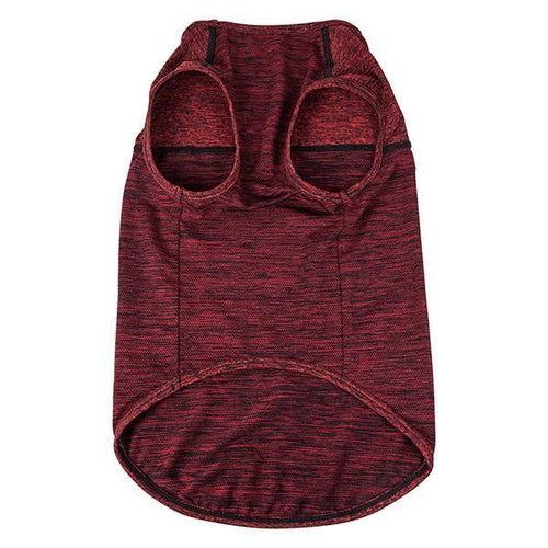 Load image into Gallery viewer, Pet Life ® Active 'Aero-Pawlse' Quick-Dry and 4-Way-Stretch Yoga Fitness Dog T-Shirt Tank Top
