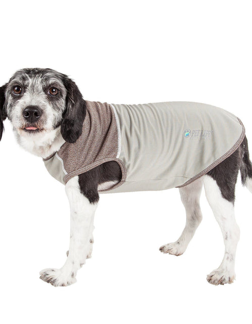 Load image into Gallery viewer, Pet Life ® Active 'Aero-Pawlse' Quick-Dry and 4-Way-Stretch Yoga Fitness Dog T-Shirt Tank Top
