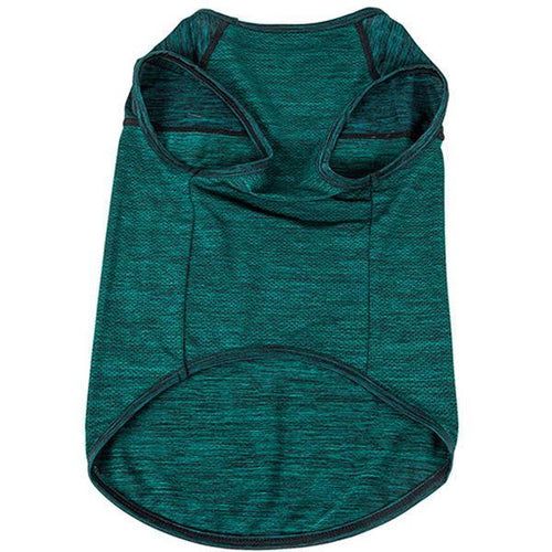 Load image into Gallery viewer, Pet Life ® Active 'Aero-Pawlse' Quick-Dry and 4-Way-Stretch Yoga Fitness Dog T-Shirt Tank Top

