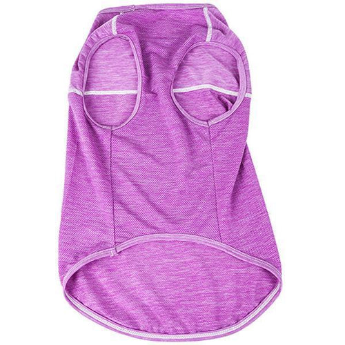 Load image into Gallery viewer, Pet Life ® Active 'Aero-Pawlse' Quick-Dry and 4-Way-Stretch Yoga Fitness Dog T-Shirt Tank Top
