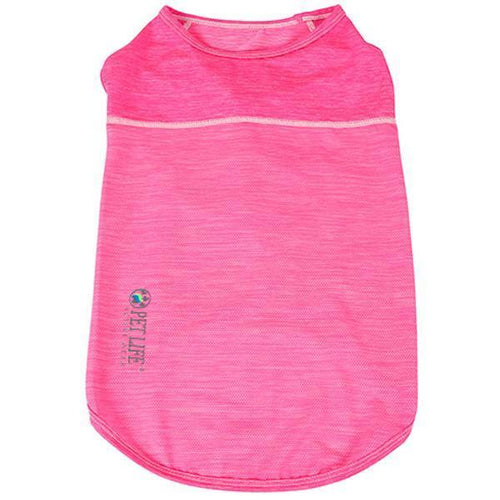 Load image into Gallery viewer, Pet Life ® Active 'Aero-Pawlse' Quick-Dry and 4-Way-Stretch Yoga Fitness Dog T-Shirt Tank Top
