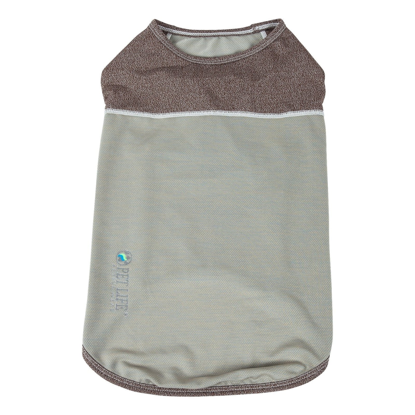 Pet Life ® Active 'Aero-Pawlse' Quick-Dry and 4-Way-Stretch Yoga Fitness Dog T-Shirt Tank Top