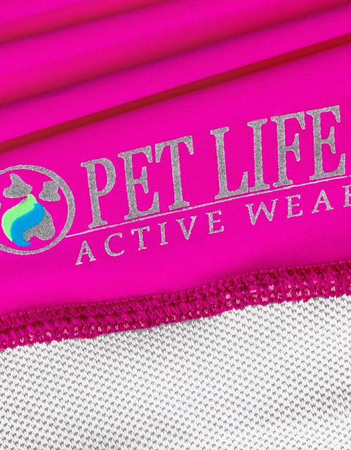 Load image into Gallery viewer, Pet Life ® Active 'Barko Pawlo' Relax-Stretch Quick-Drying Performance Dog Polo T-Shirt
