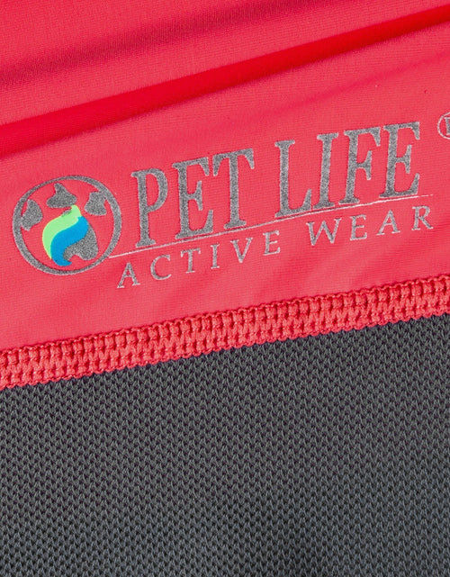 Load image into Gallery viewer, Pet Life ® Active 'Barko Pawlo' Relax-Stretch Quick-Drying Performance Dog Polo T-Shirt
