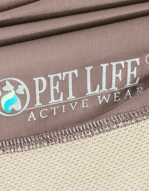 Load image into Gallery viewer, Pet Life ® Active 'Barko Pawlo' Relax-Stretch Quick-Drying Performance Dog Polo T-Shirt
