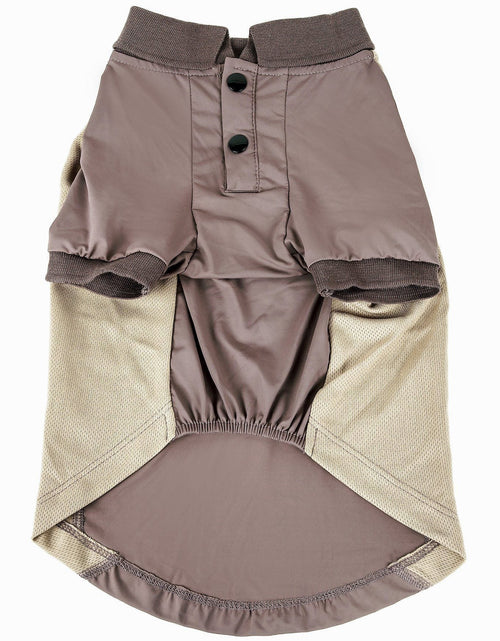 Load image into Gallery viewer, Pet Life ® Active 'Barko Pawlo' Relax-Stretch Quick-Drying Performance Dog Polo T-Shirt
