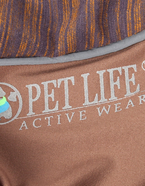 Load image into Gallery viewer, Pet Life ® Active 'Chase Pacer' Medium-weight 4-Way-Stretch Yoga Fitness Dog Tracksuit
