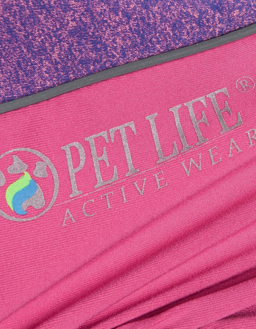 Load image into Gallery viewer, Pet Life ® Active 'Chase Pacer' Medium-weight 4-Way-Stretch Yoga Fitness Dog Tracksuit
