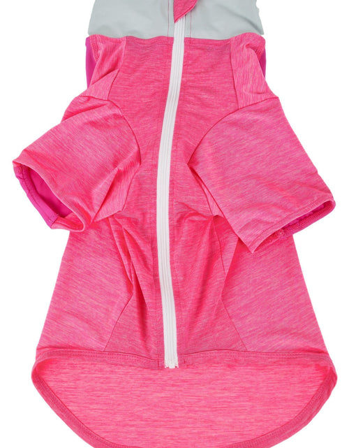 Load image into Gallery viewer, Pet Life ® Active 'Chewitt Wagassy' 4-Way-Stretch Yoga Fitness Long-Sleeve Dog T-Shirt
