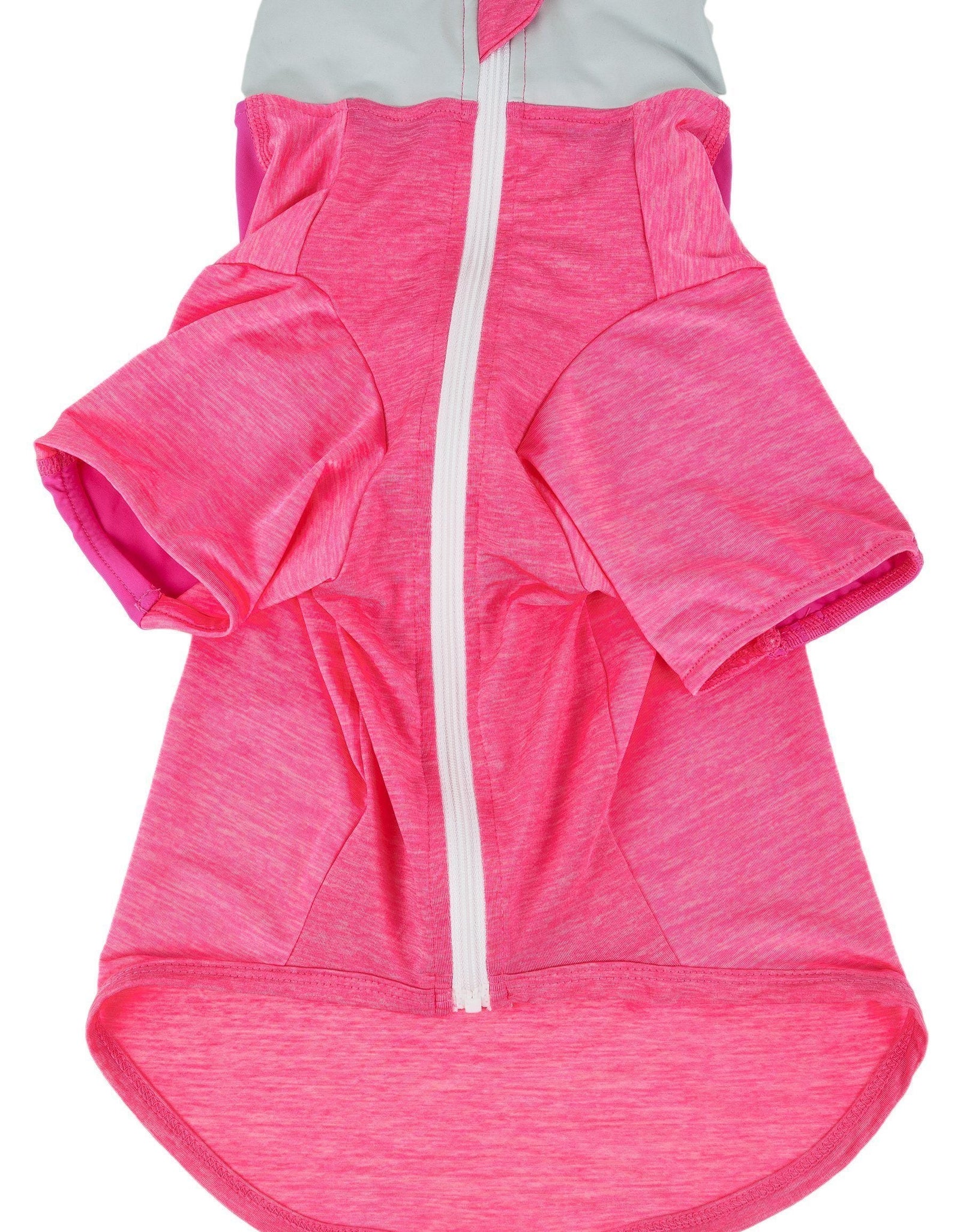 Pet Life ® Active 'Chewitt Wagassy' 4-Way-Stretch Yoga Fitness Long-Sleeve Dog T-Shirt