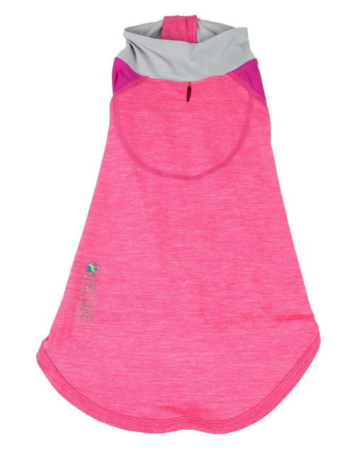 Load image into Gallery viewer, Pet Life ® Active 'Chewitt Wagassy' 4-Way-Stretch Yoga Fitness Long-Sleeve Dog T-Shirt
