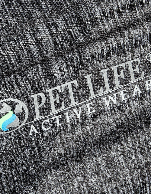 Load image into Gallery viewer, Pet Life ® Active 'Chewitt Wagassy' 4-Way-Stretch Yoga Fitness Long-Sleeve Dog T-Shirt
